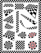 Checker, Race Flag, Chessboard design element Checker, Race Flag, Chessboard design element