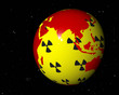 Virtueller Globus zum Thema Atomenergie in Asien