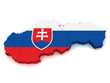 3D Map of Slovakia