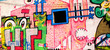 Graffiti urban art