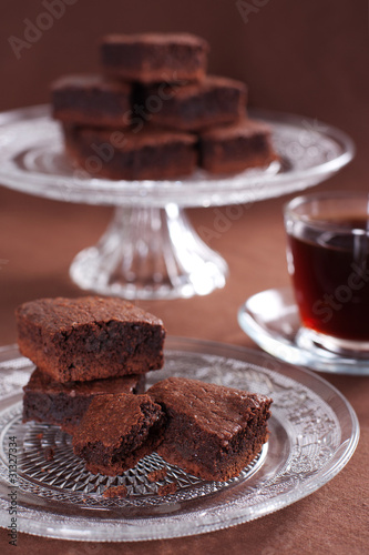 Photo: Chocolate brownies Chocolate brownies