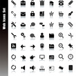Vektor: Web Black icons set Web Black icons set