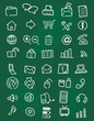 Web icons, buttons,board