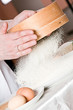 flour sieved