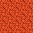 Seamless pattern like tetris game - illustration