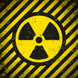 Sign radiation. Vector illustration. Eps10