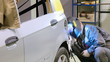 Welding of a car