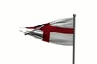 Waving English Flag