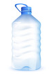 Plastic bottle of water. Vector illustration. Plastic bottle of water. Vector illustration.