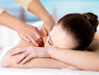 Woman relaxing on spa massage