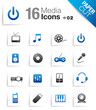 Paper Cut - Media Icons 02