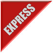 Dreieck rot EXPRESS