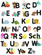 A-Z deutsch, schwarz