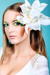 white flower