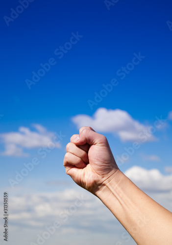Photo: man's fist man's fist