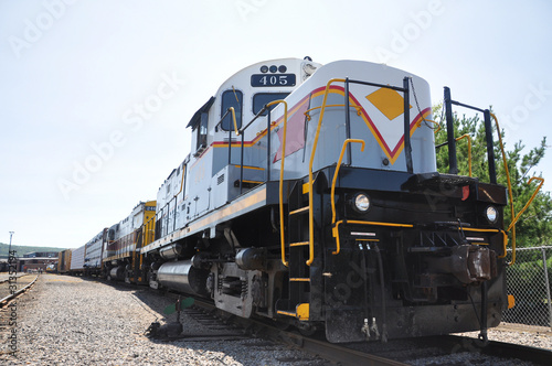 Photo: Diesel Locomotive in Scranton, PA, USA Diesel Locomotive in Scranton, PA, USA