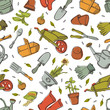 Spring garden pattern
