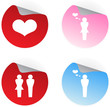 set love stickers