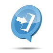 3d login icon