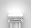 Antique podium for exhibit