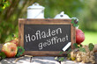 Hofladen geöffnet