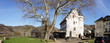 Bruttig Panorama mit Rathaus und Platane
