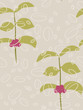 Seamless coffee background. Vector illustration.