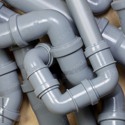 Photo: Sewer pipes chaos Sewer pipes chaos