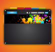rtistic Colorful WebSite template with space for text rtistic Colorful WebSite template with space for text