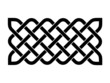 Celtic Knot (3x6) (Irish design pattern outline silhouette) Celtic Knot (3x6) (Irish design pattern outline silhouette)