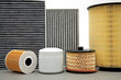 Photo: various car filters various car filters