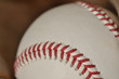 Close Up of a New Baseball