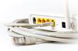 Router and Ethernet cable