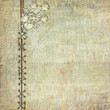 Greeting Card to holiday with roses on the newspaper background Greeting Card to holiday with roses on the newspaper background