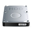 Hard disk drive (HDD), vector EPS 8.