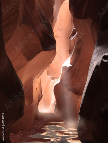 Photo: Flooded Slot Canyon Flooded Slot Canyon