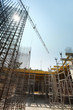 Photo: scaffolding, construction site scaffolding, construction site