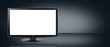 Photographie : Empty 16/9 Flatscreen With Background