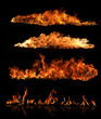 High resolution fire collection