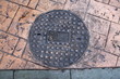 Kanaldeckel von Kuala Lumpur