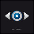 logo entreprise, logo video, play logo entreprise, logo video, play