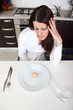 ragazza a dieta