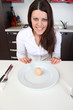 Ragazza a dieta