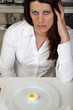 Ragazza a dieta