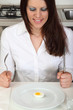Ragazza a dieta