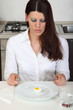 Ragazza a dieta