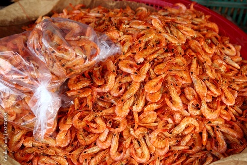 Photo: chiapas dried shrimp seafood market Mexico chiapas dried shrimp seafood market Mexico
