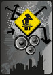 DJ Sign Grunge Style