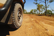 Offroad Car In The Australian Outback