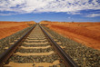 Railtracks In Australian Outback